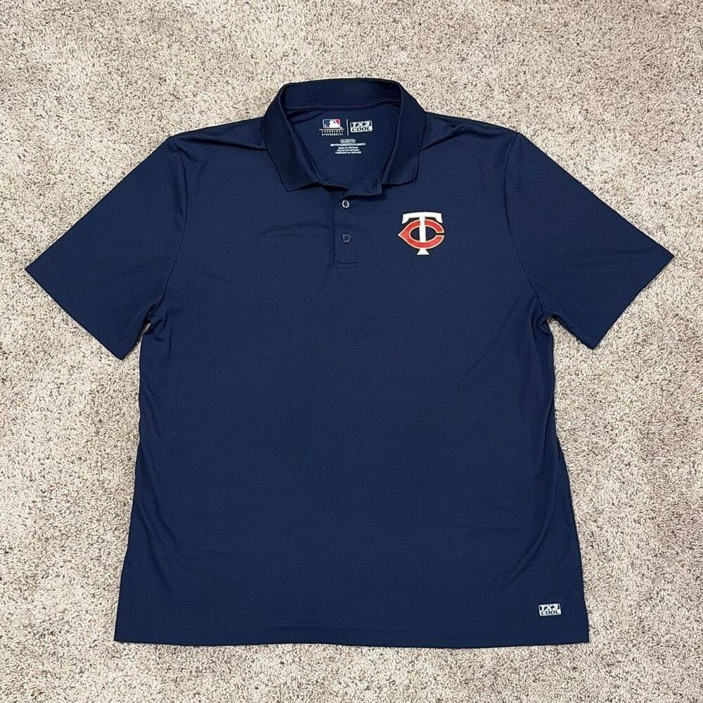 Minnesota Twins MLB Genuine Merchandise TX3 Cool Polo Shirt Men’s XL